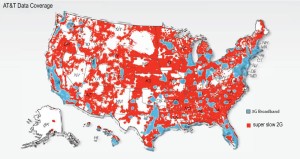 at&t 3g 2g coverage map